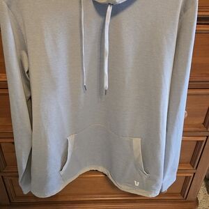Vuori Heather Gray Men's Hoodie